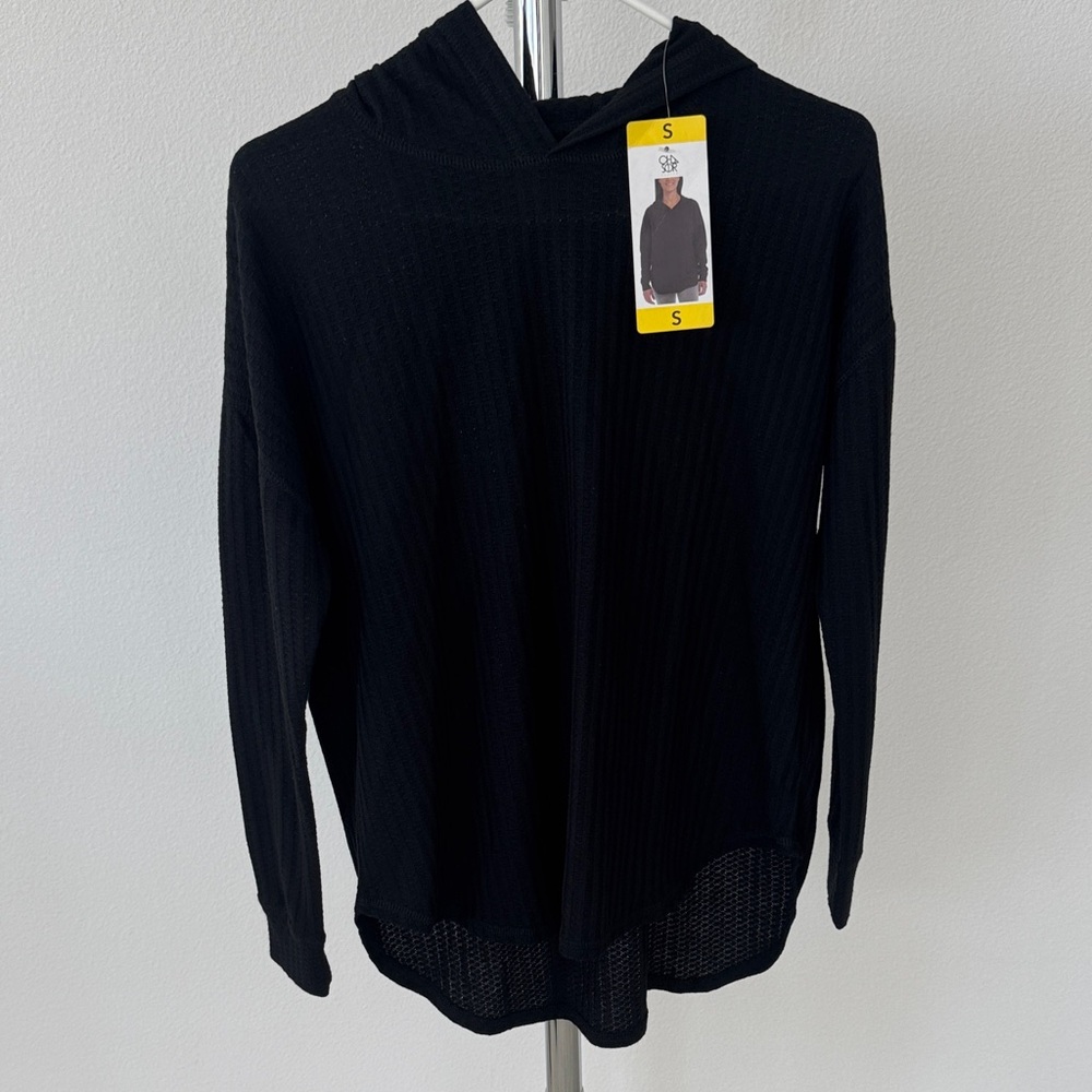Chaser Hooded Sweater, Black, Size: Small, NWT